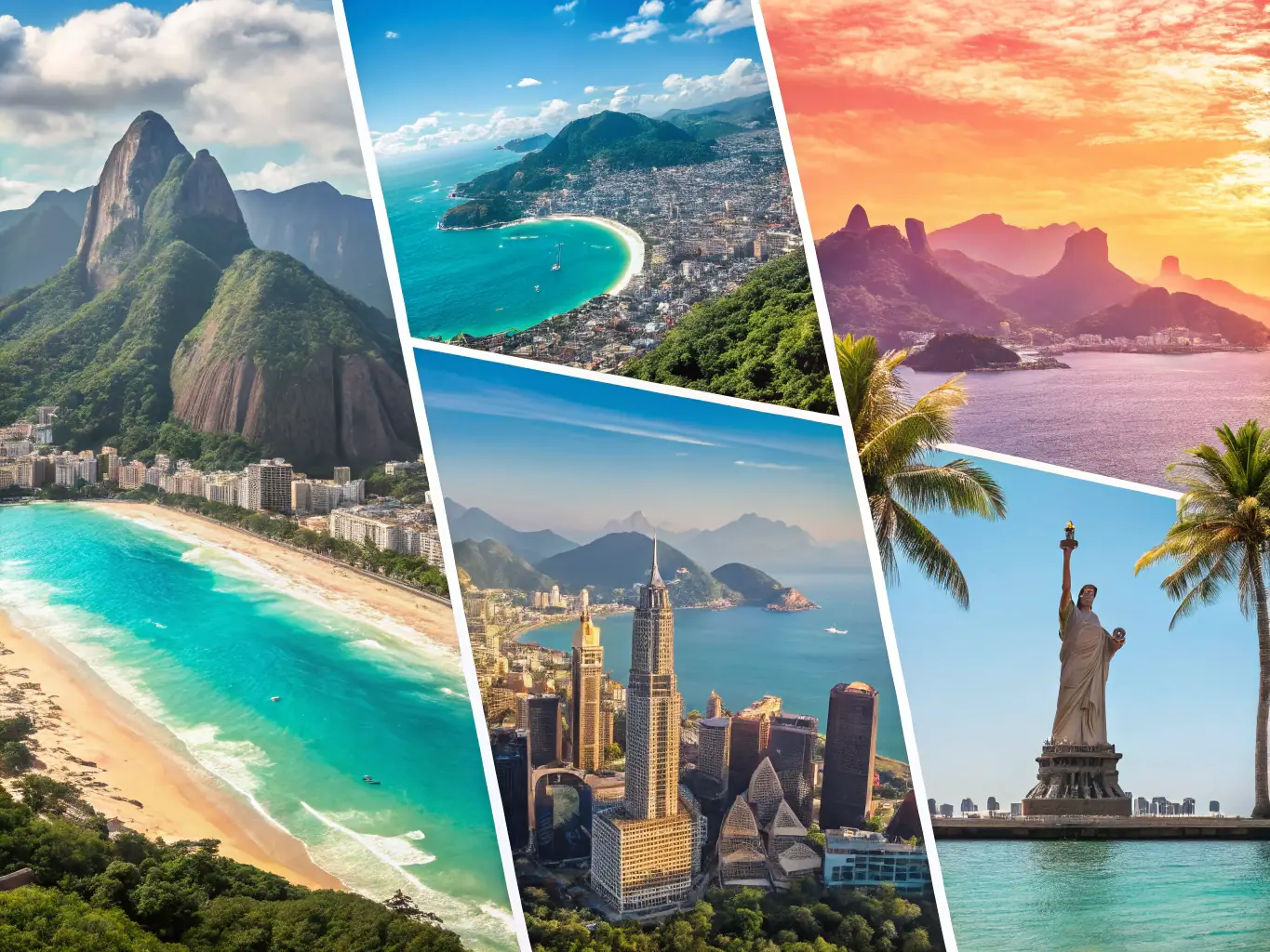 A collage of various New Zealand landscapes and cityscapes, representing the diverse opportunities available to immigrants.